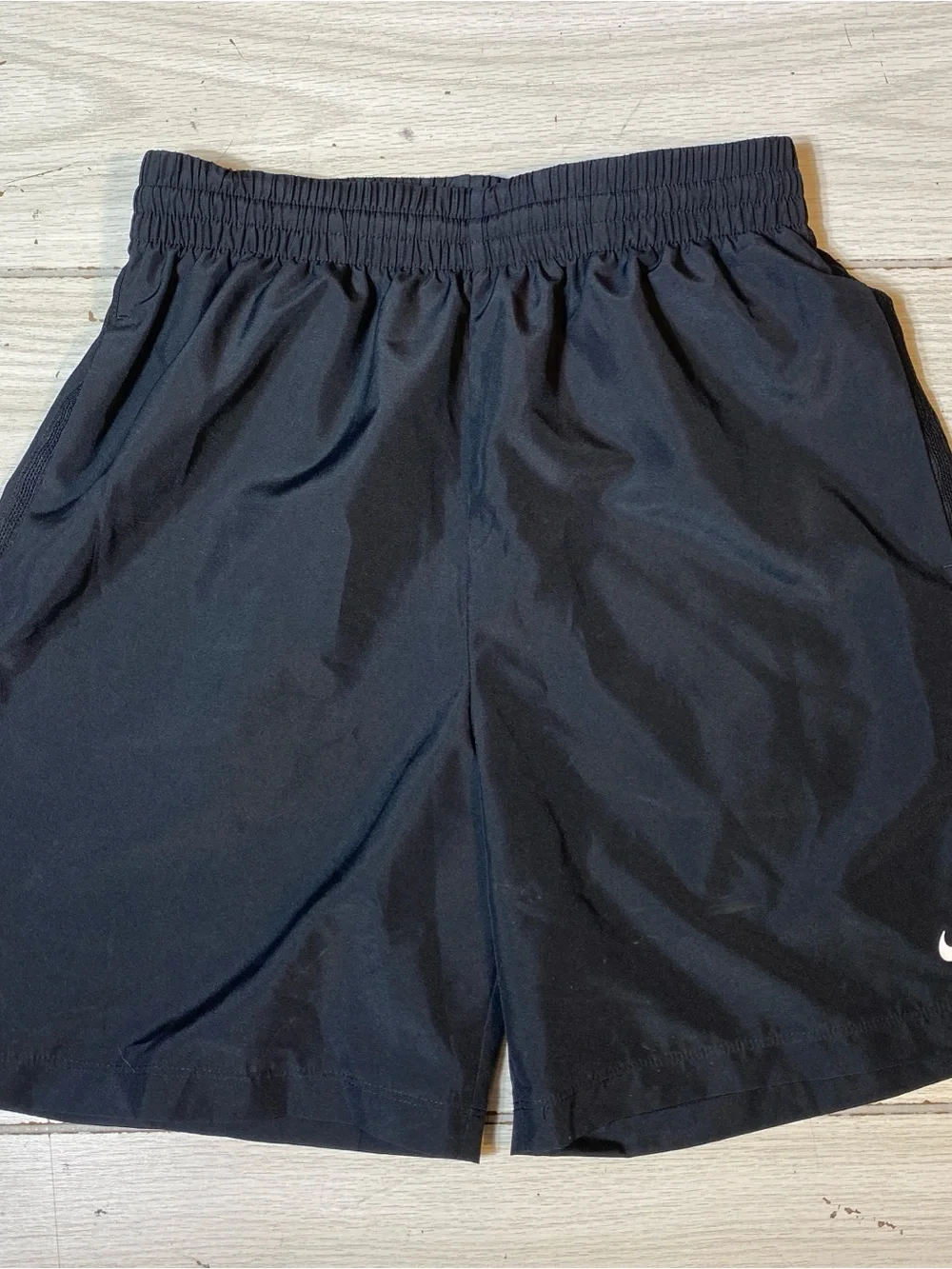 Nike Challenger Youth Boys L Running Shorts Black Brief-Lined Kids DX5382-010